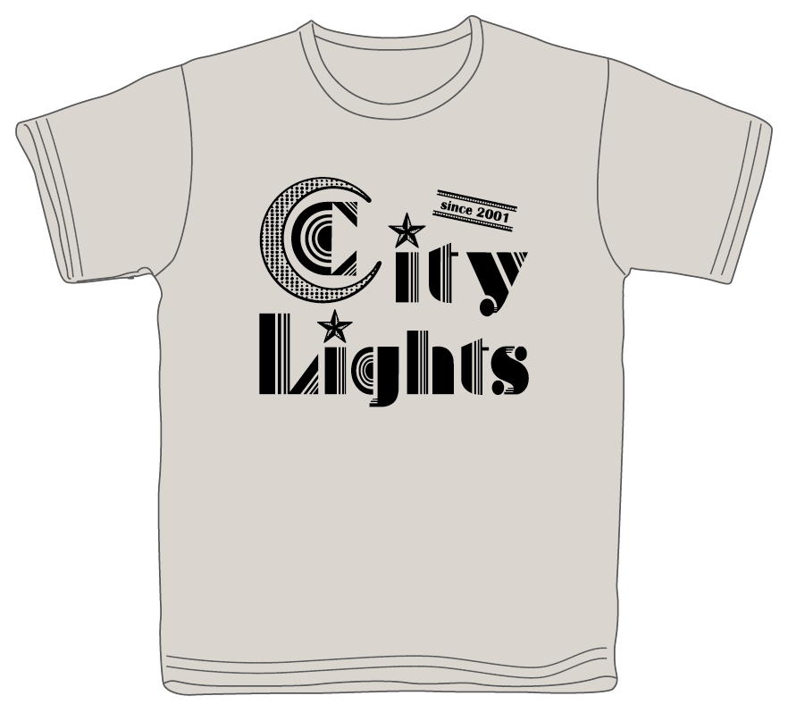 シティライツオリジナルTシャツ（カラー：オートミール）の画像